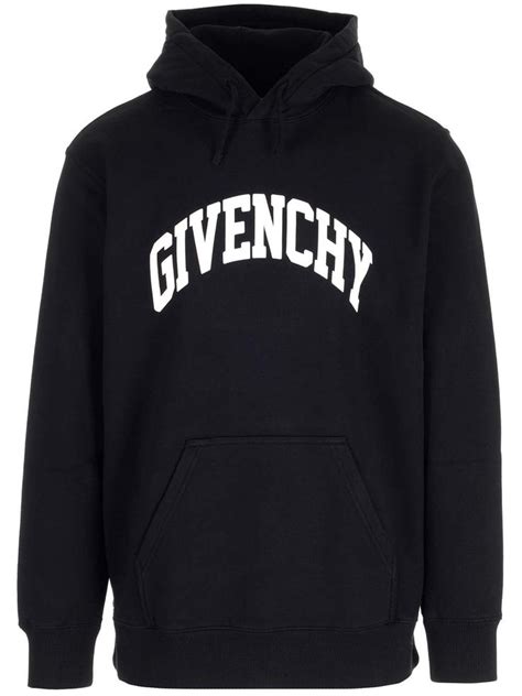 felpa nera givenchy paris|Sweatshirts & Hoodies .